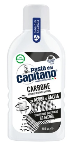 PASTA DEL CAPITANO COLLUTORIO CARBONE 400ML